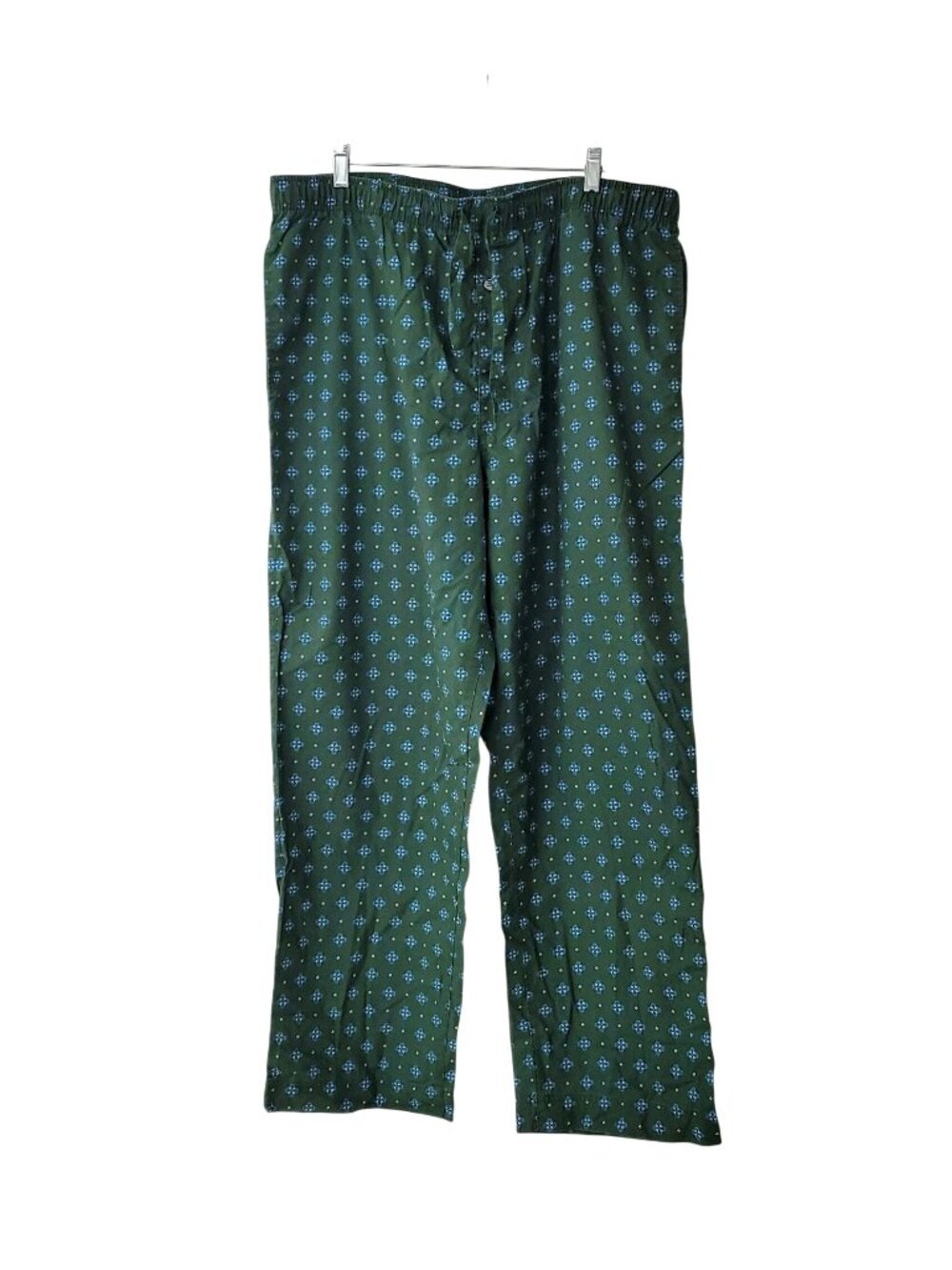 Stafford Green Poplin Sleep Pants
